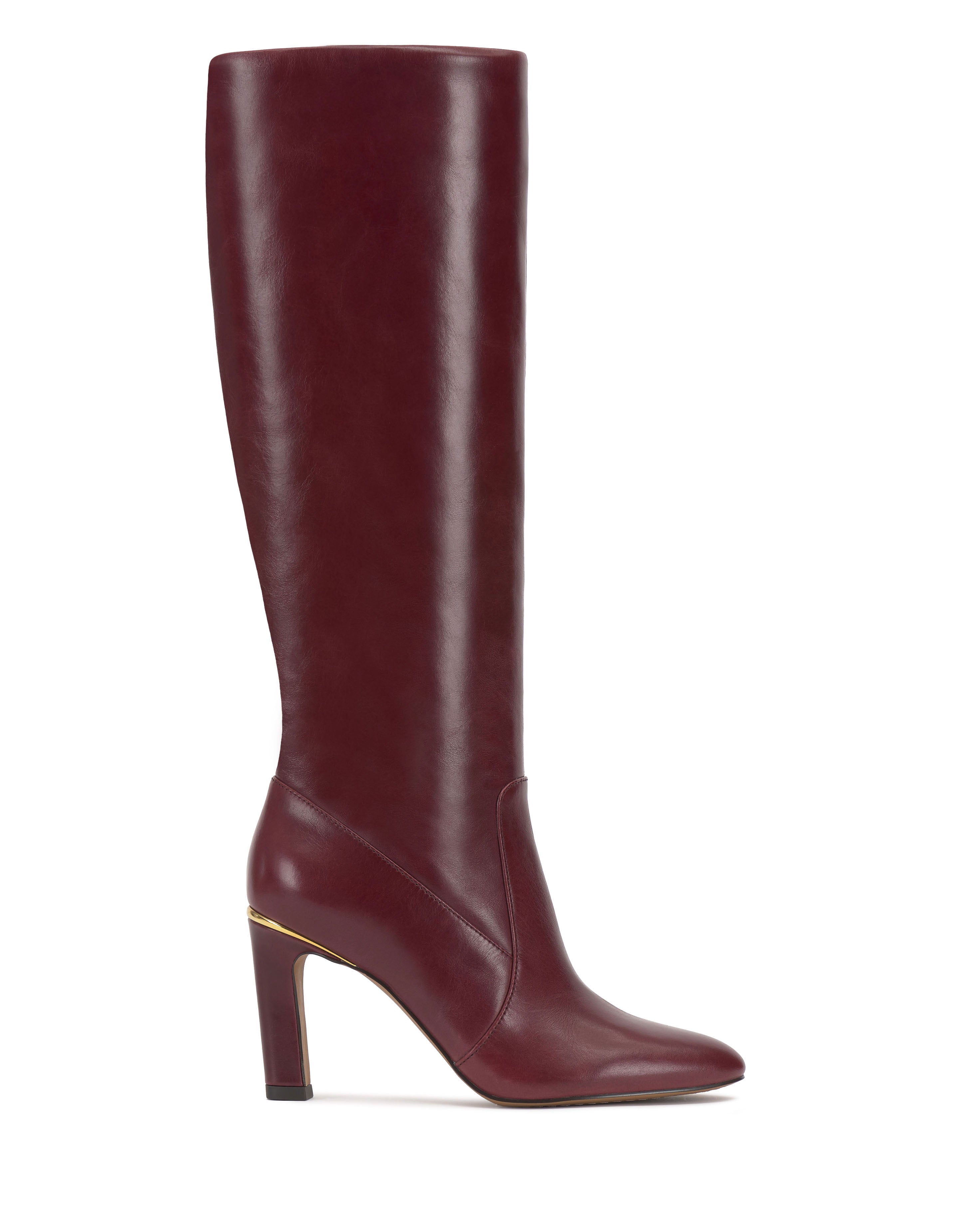【Gotexve】Rondine Burgundy 左右反転 Gylina Extra Wide Calf Boot - Vince Camuto