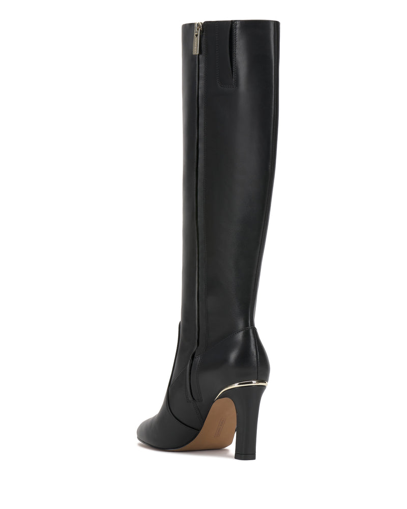 Gylina Knee High Boot - Black - Vince Camuto