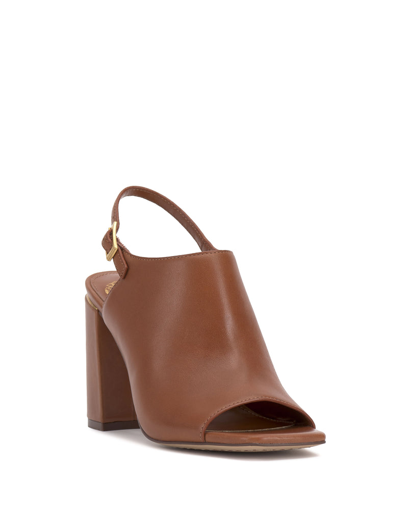Haliza Peep Toe Block Heel Sandal - Vince Camuto