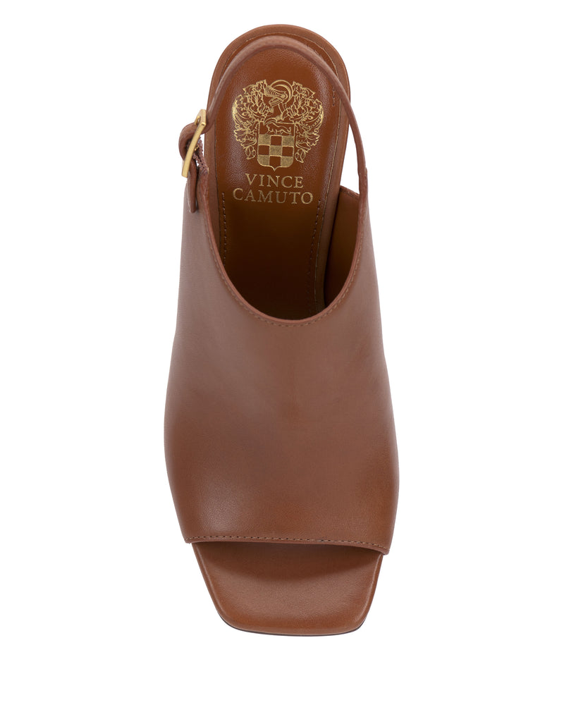 Haliza Peep Toe Block Heel Sandal - Vince Camuto