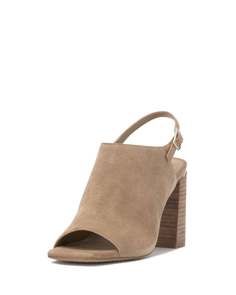Haliza Peep Toe Block Heel Sandal - Vince Camuto