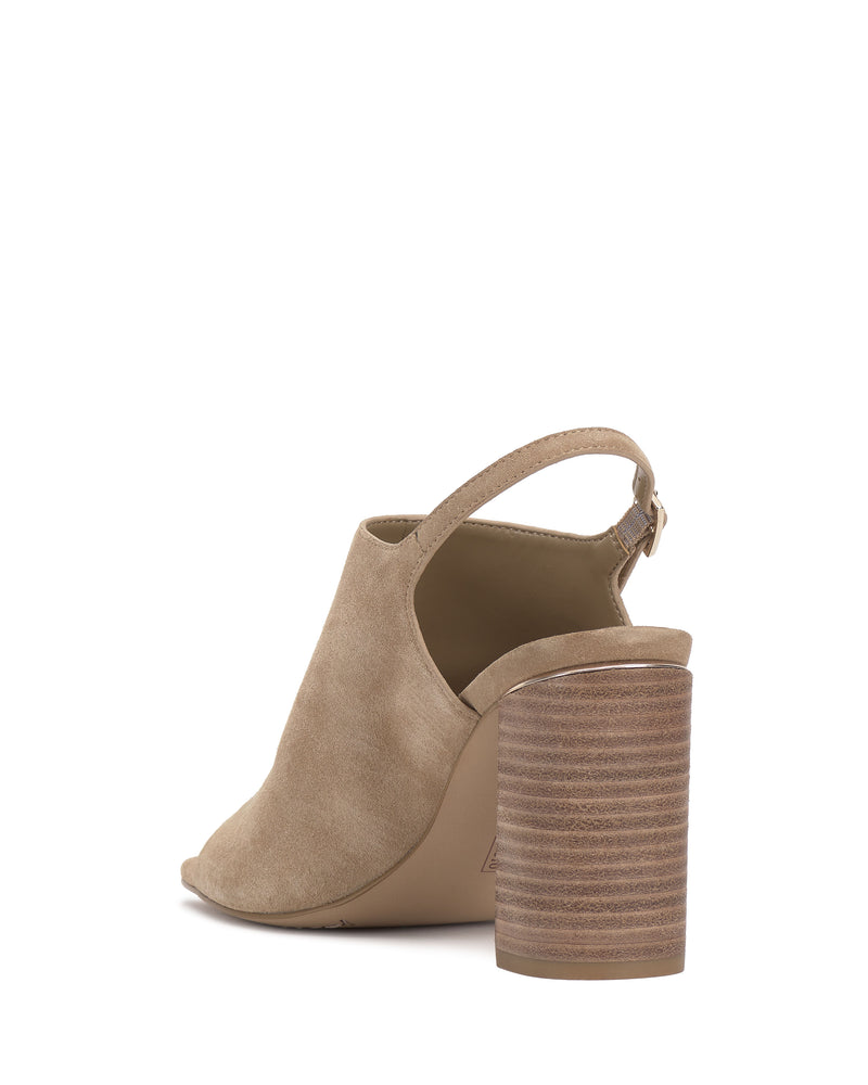 Haliza Peep Toe Block Heel Sandal - Vince Camuto