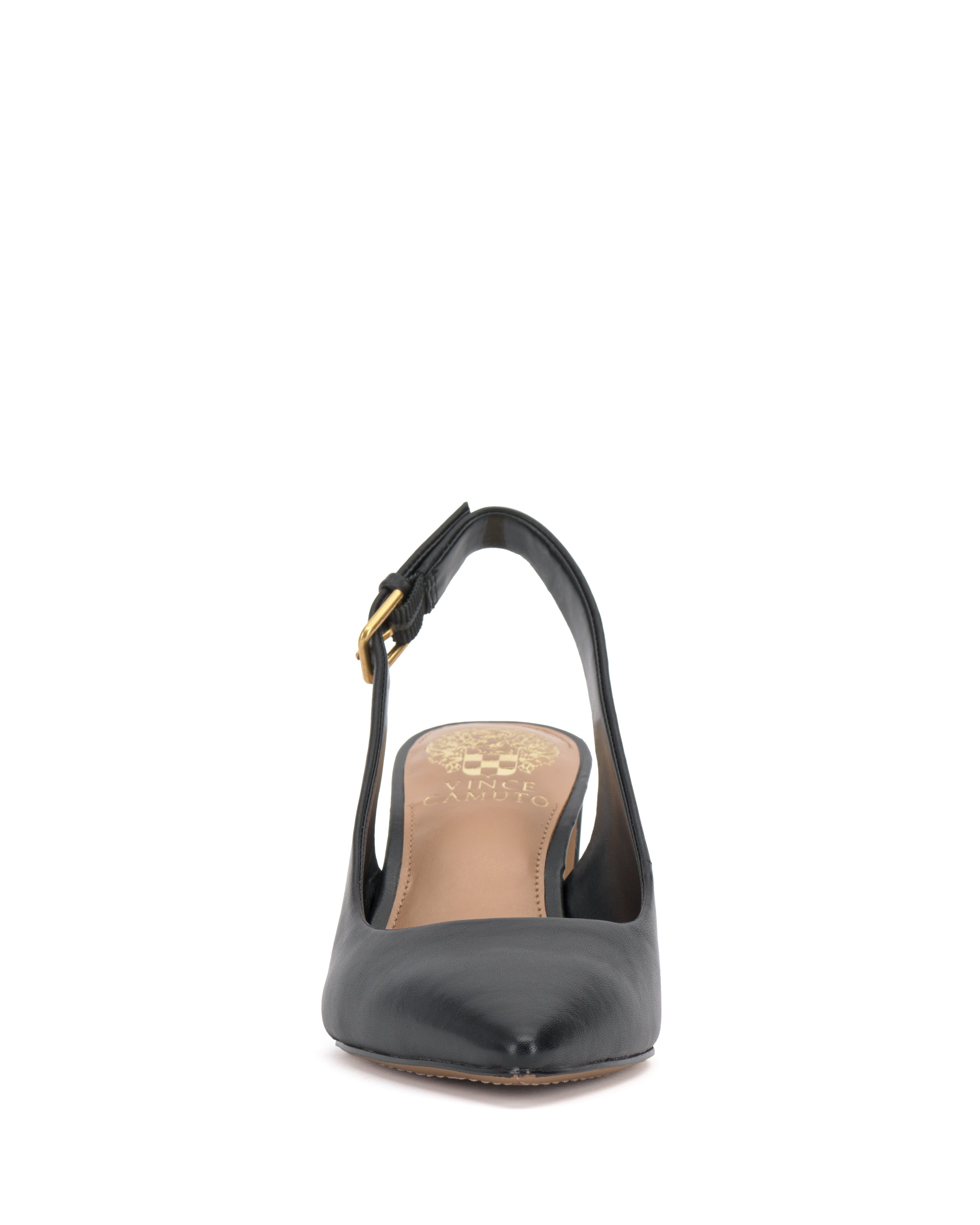 Hamden Buckle Slingback - Black - Vince Camuto