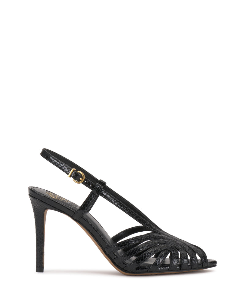 Hannie Slingback Sandal - Black - Vince Camuto
