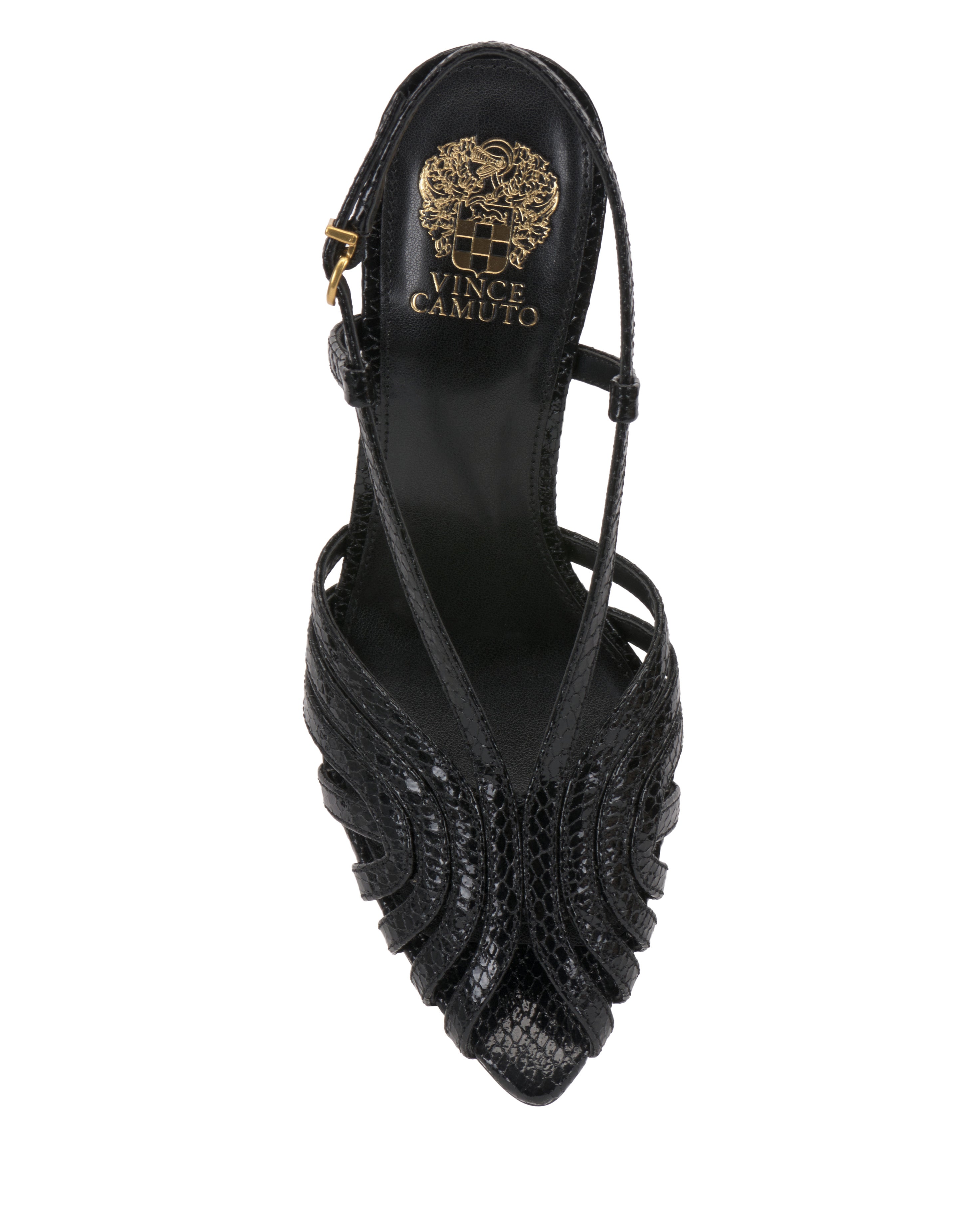 Hannie Slingback Sandal - Black - Vince Camuto