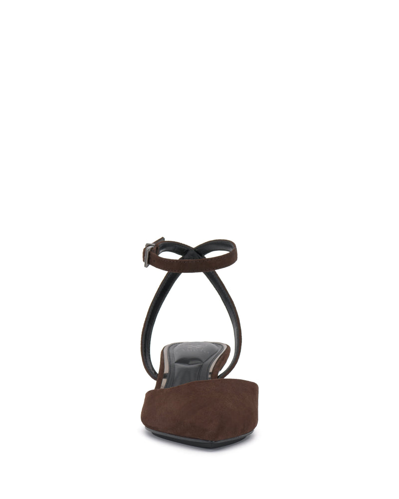 Irva Ankle Strap Kitten Heel Pump - Vince Camuto