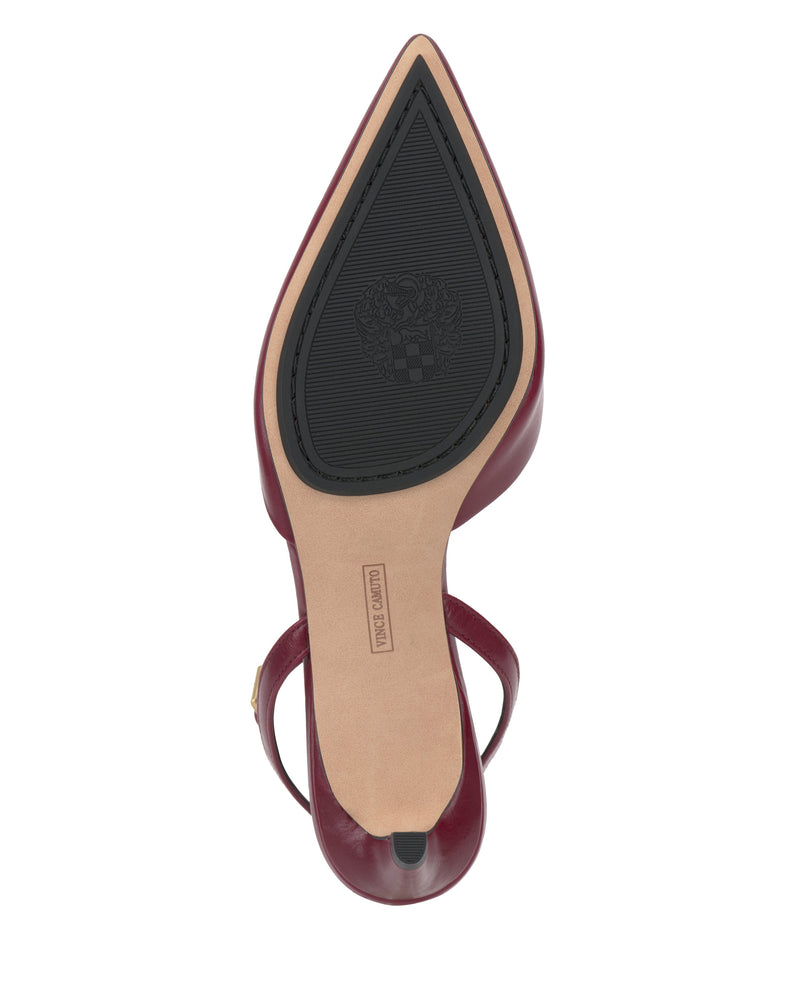 Irva Ankle Strap Kitten Heel Pump - Vince Camuto