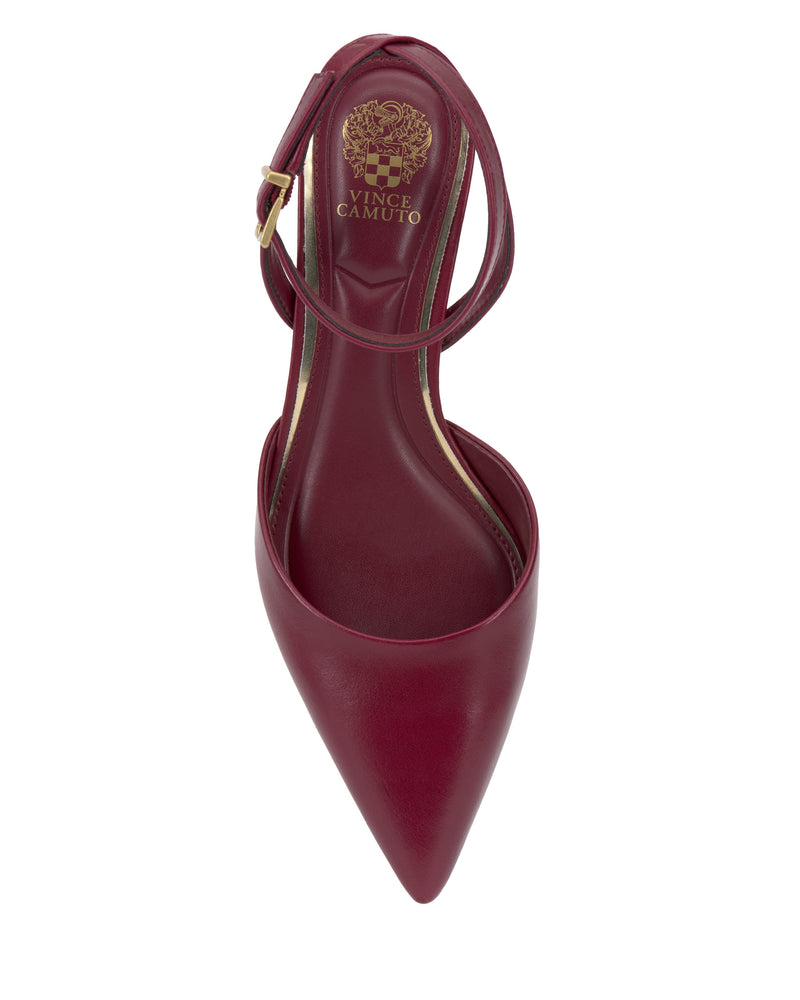 Irva Ankle Strap Kitten Heel Pump - Vince Camuto