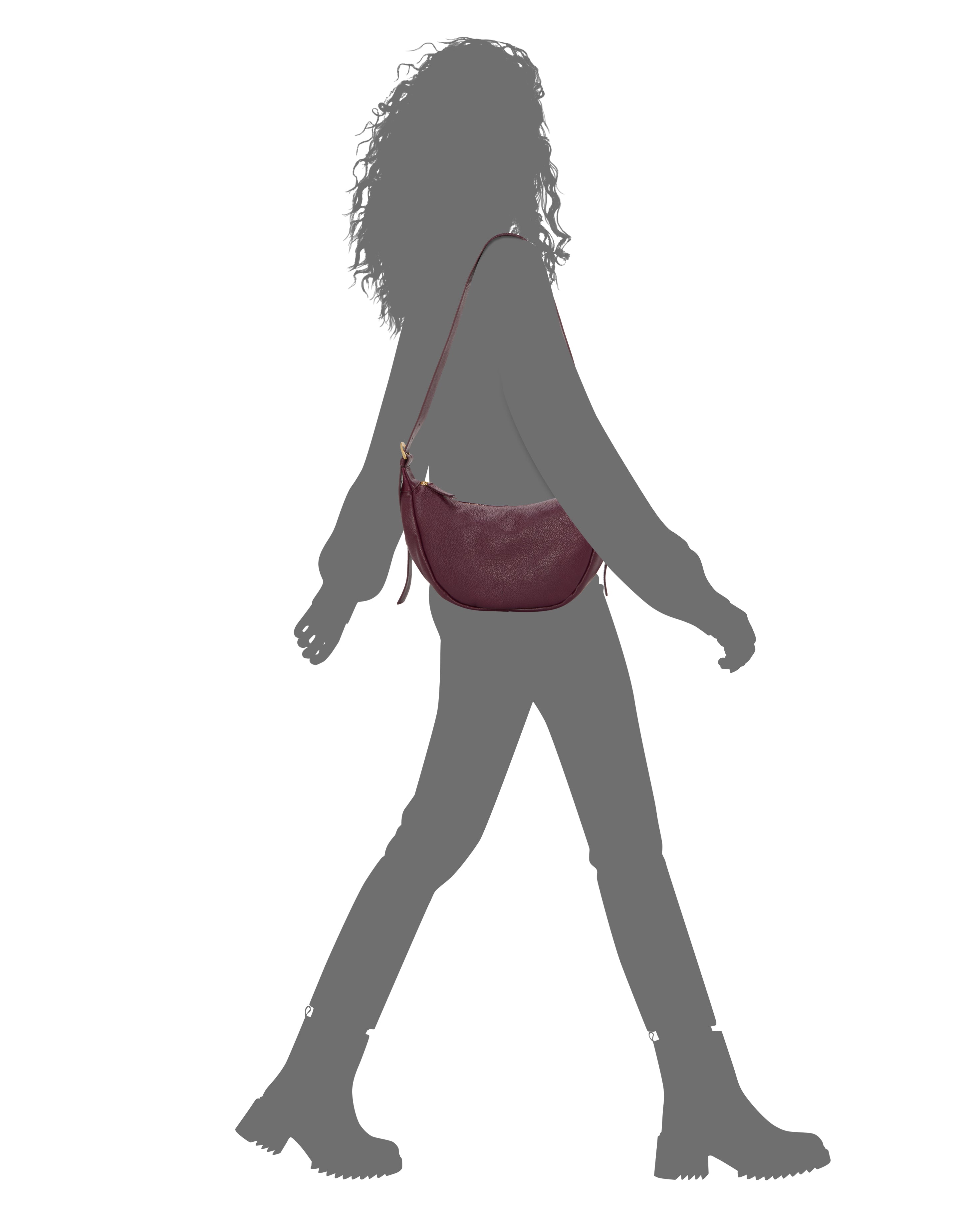 Jenna Crossbody Bag - Wineberry/Pink - Vince Camuto