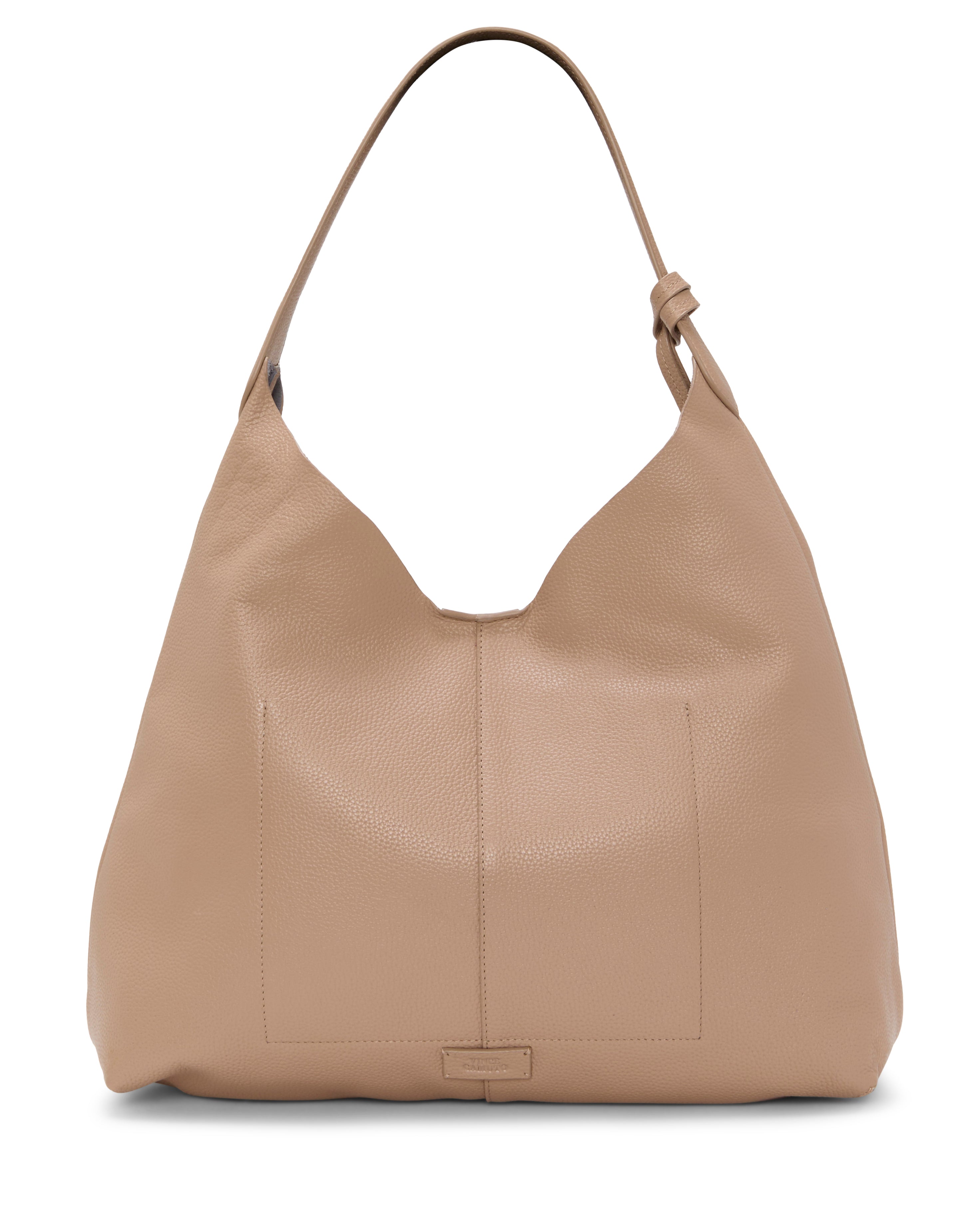 Jenna Hobo Bag - Cappuccino/Thistle - Vince Camuto