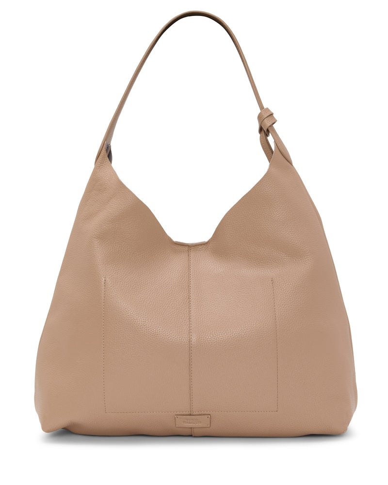 Jenna Hobo Bag - Cappuccino/Thistle - Vince Camuto