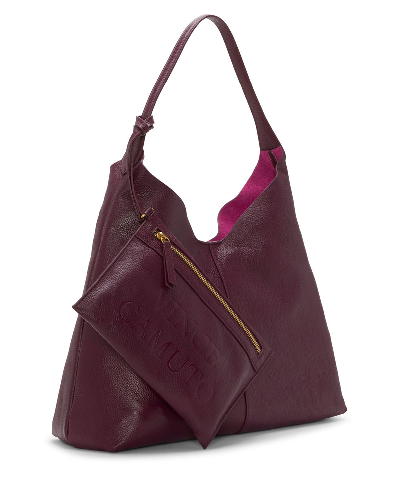 Jenna Hobo Bag - Wineberry/Pink - Vince Camuto