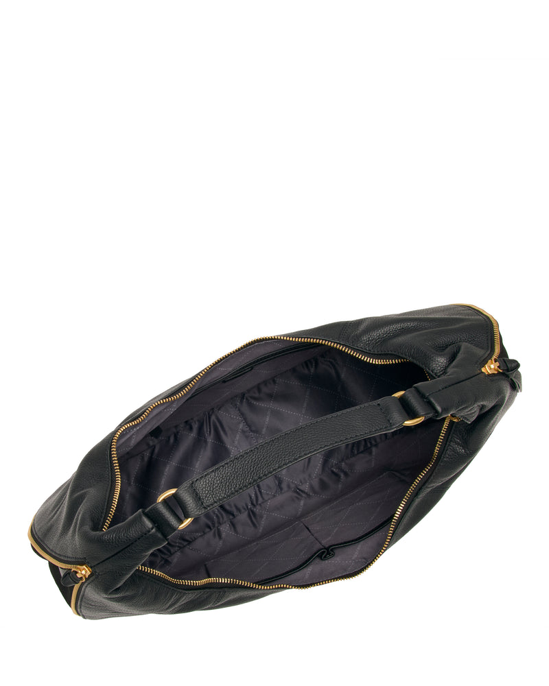 Kaela Hobo Bag - Black - Vince Camuto