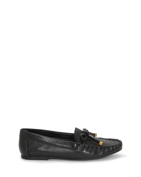 Katenas Flat Loafer - Black - Vince Camuto