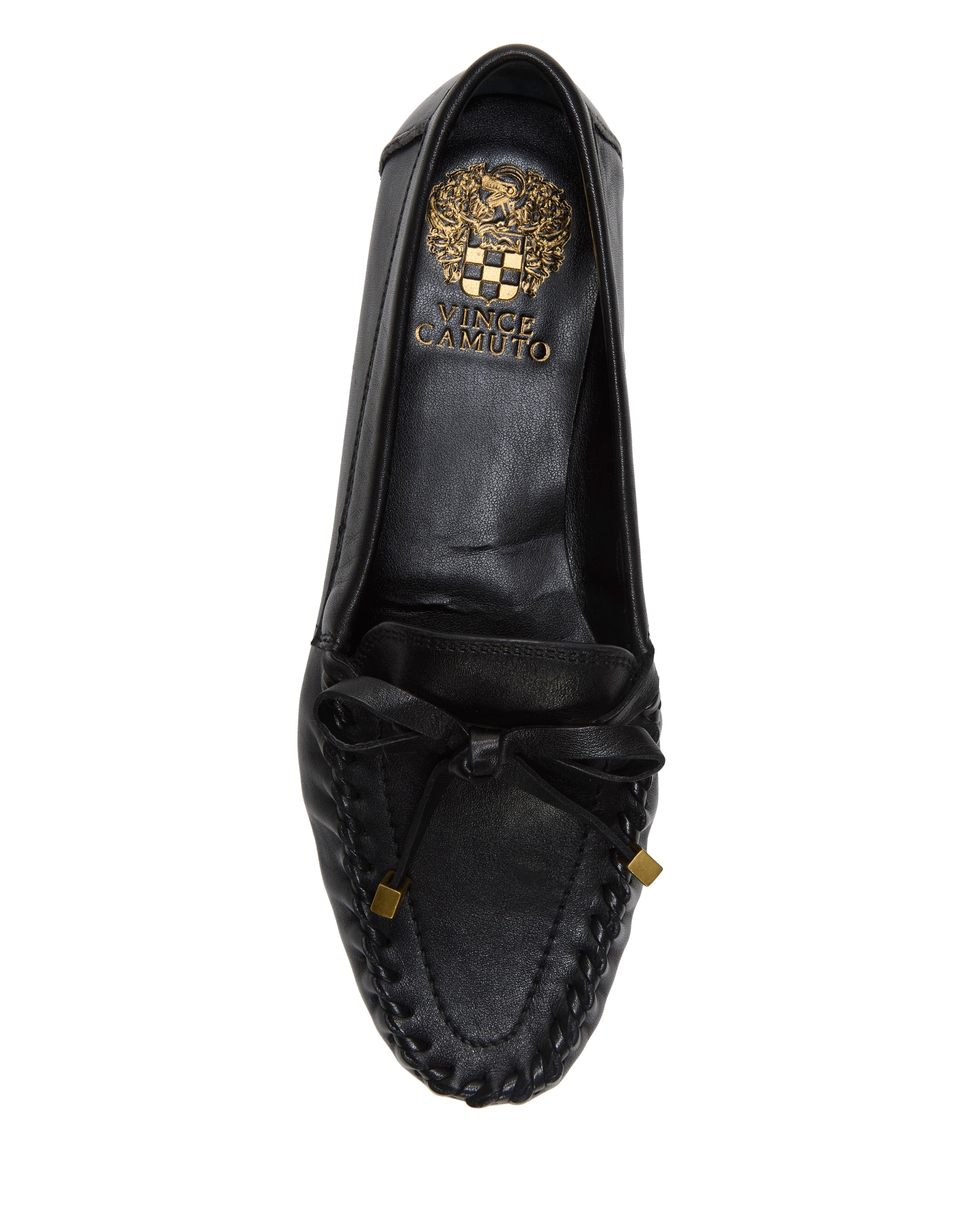 Katenas Flat Loafer - Black - Vince Camuto