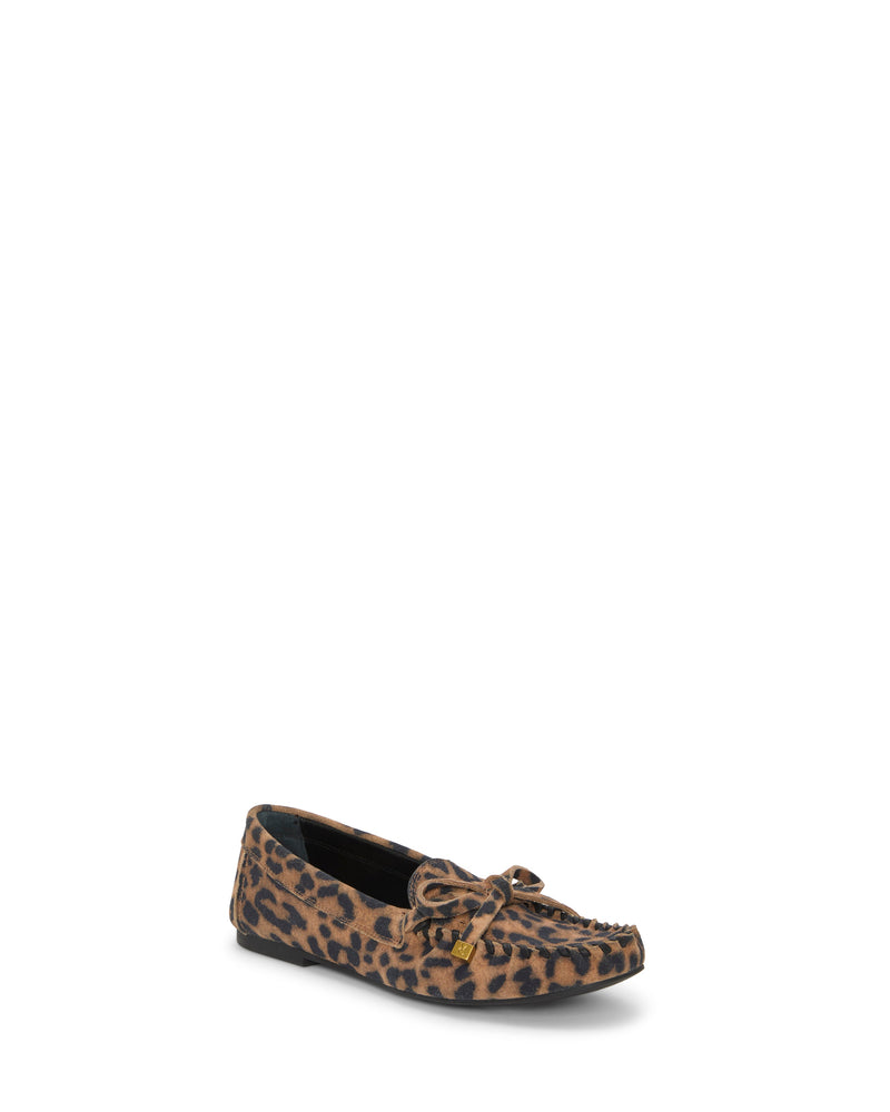 Katenas Flat Loafer - Black/Natural - Vince Camuto