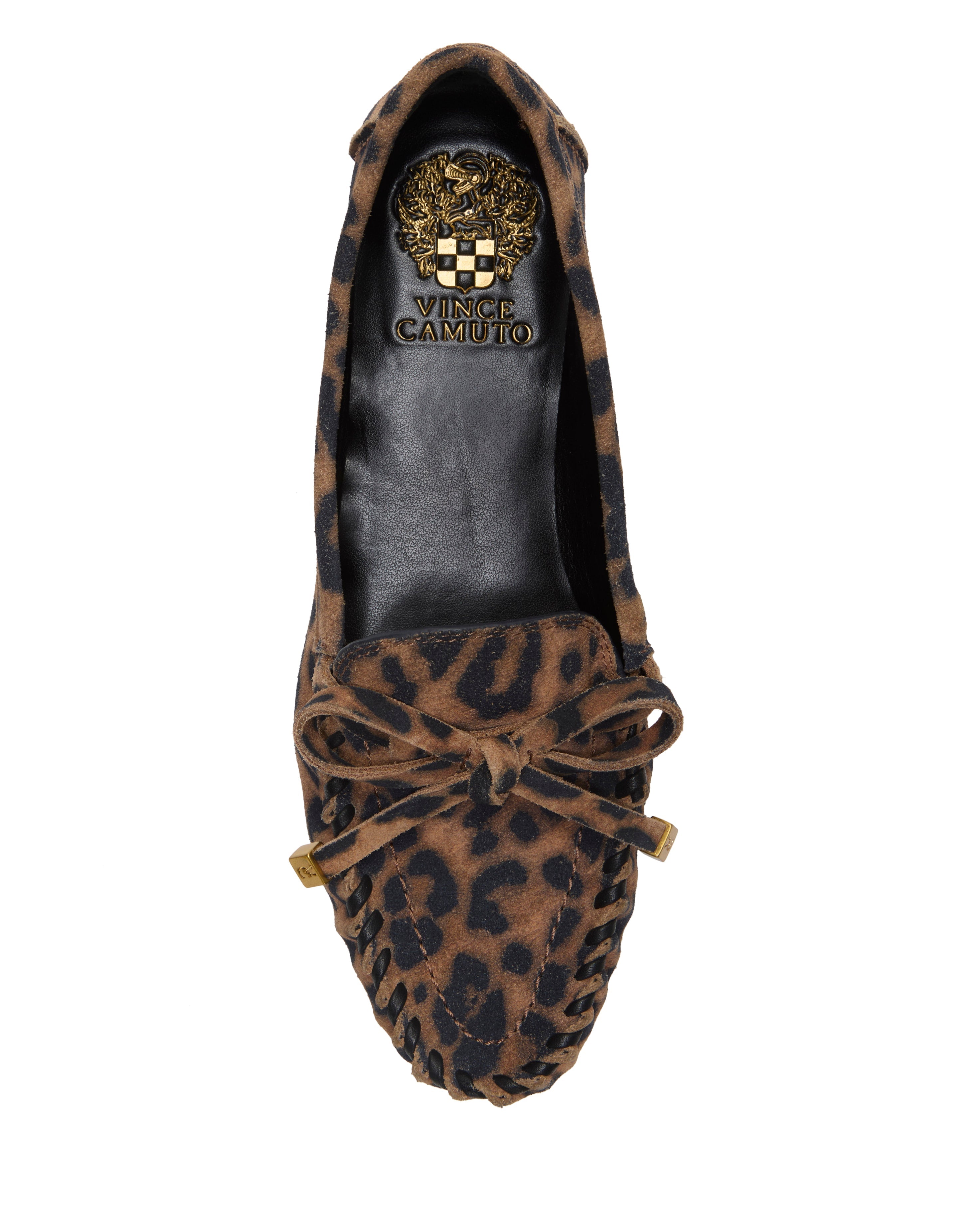 Katenas Flat Loafer - Black/Natural - Vince Camuto