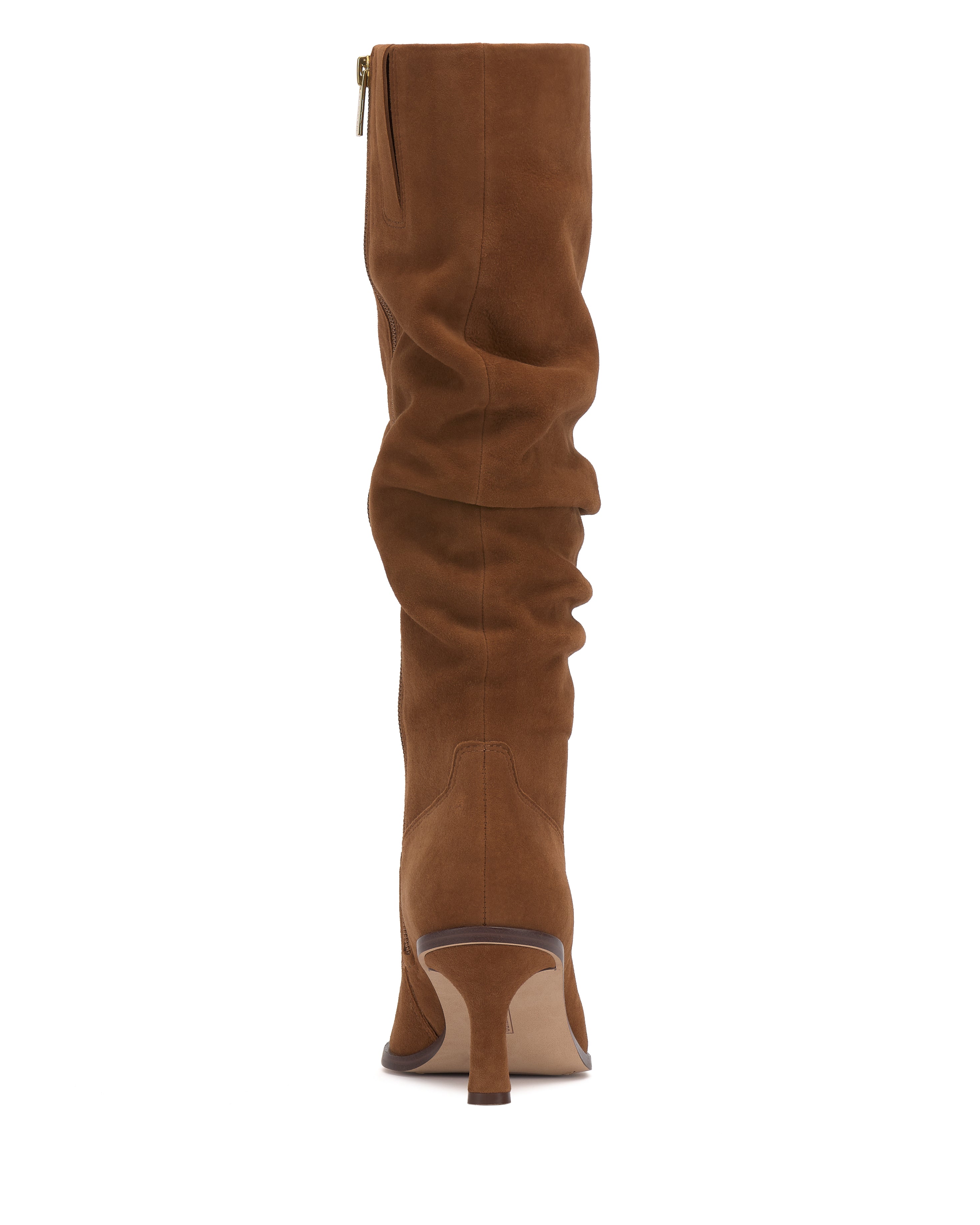 Kindre Narrow Calf Slouchy Knee High Boot - Burnt Sugar - Vince Camuto