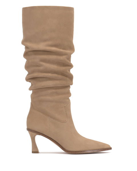 Kindre Wide Calf Slouchy Knee High Boot - Tortilla - Vince Camuto