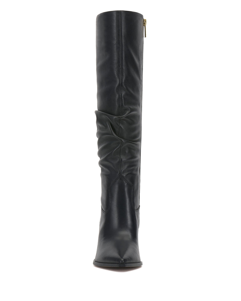 Kindre Slouchy Knee High Boot - Black - Vince Camuto