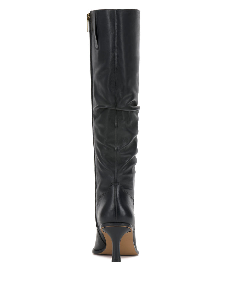 Kindre Slouchy Knee High Boot - Black - Vince Camuto