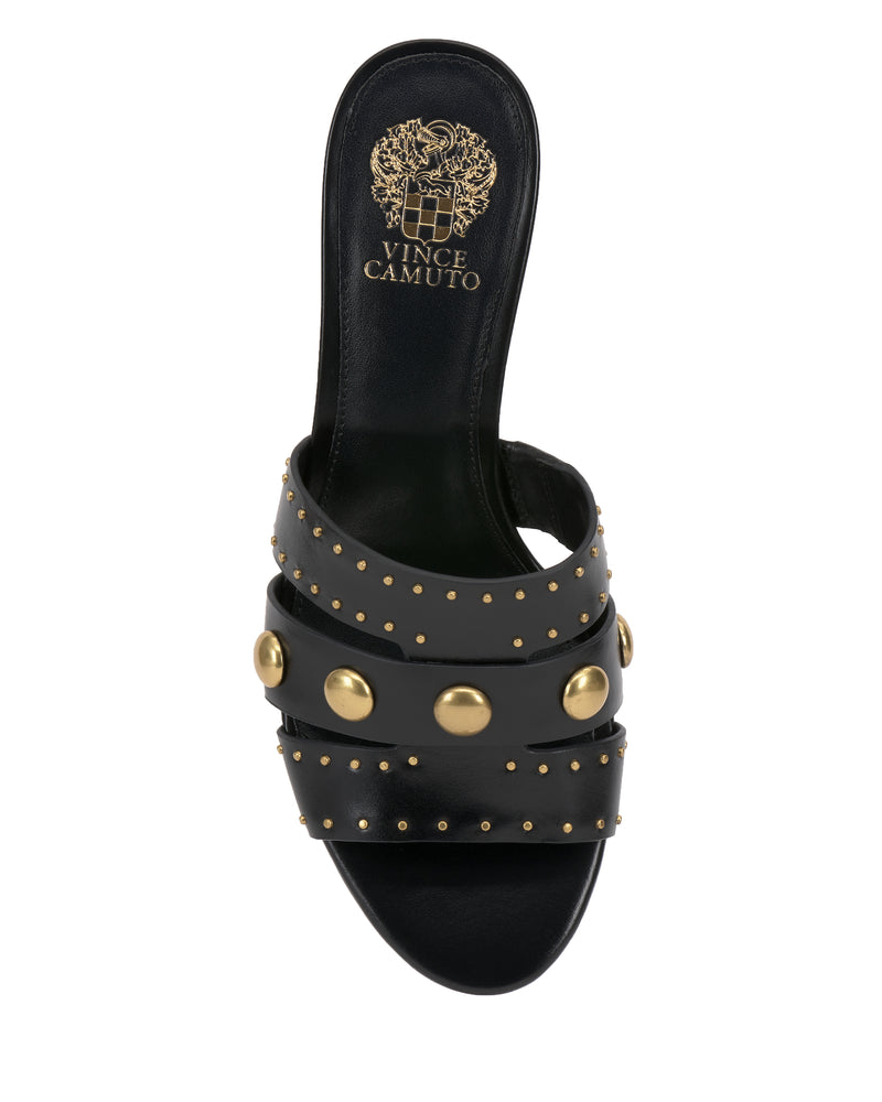 Kyler Studded Kitten Heel Sandal - Vince Camuto