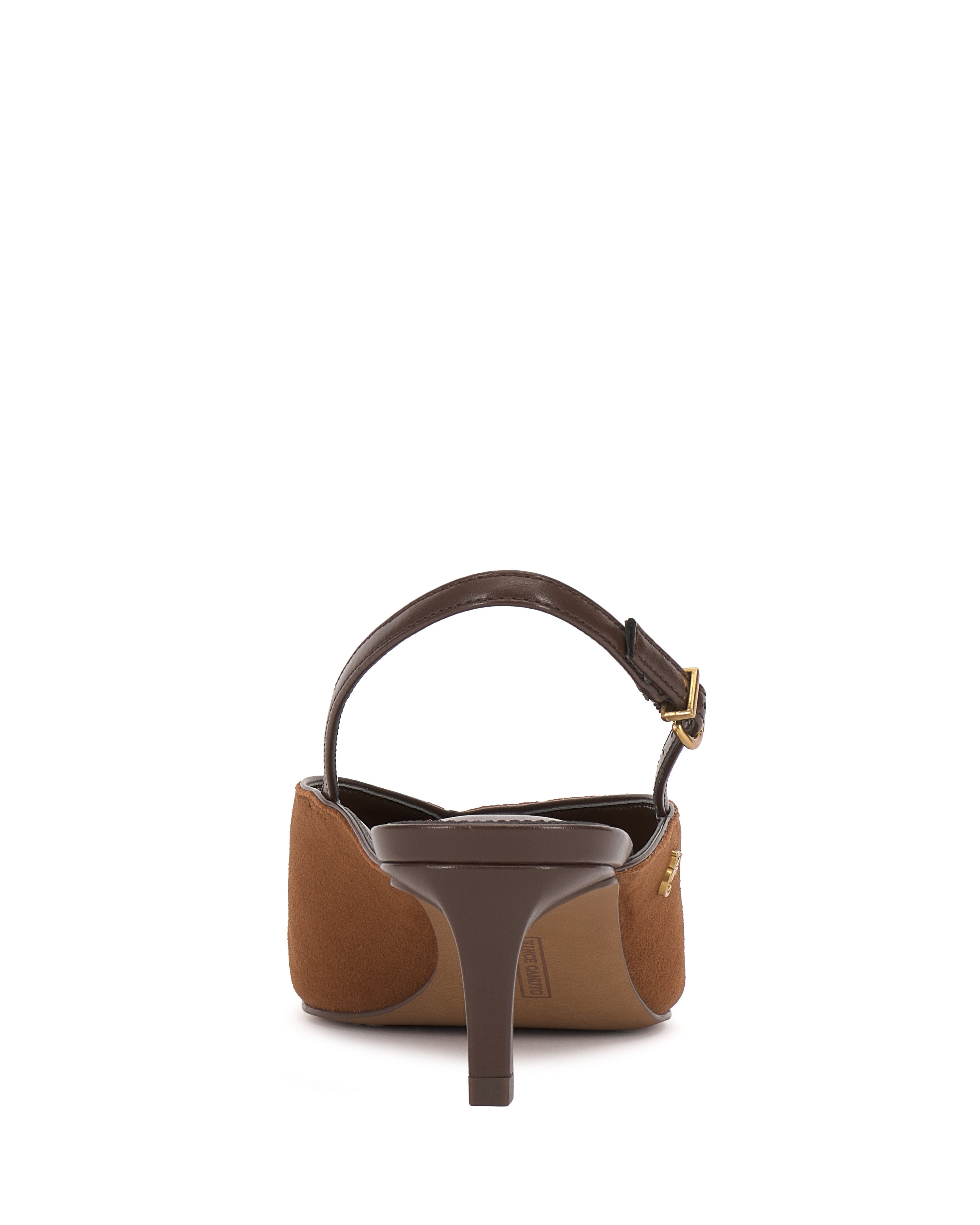 Kylien Kitten Heel Pump - Burnt Sugar/Cafe Mocha - Vince Camuto