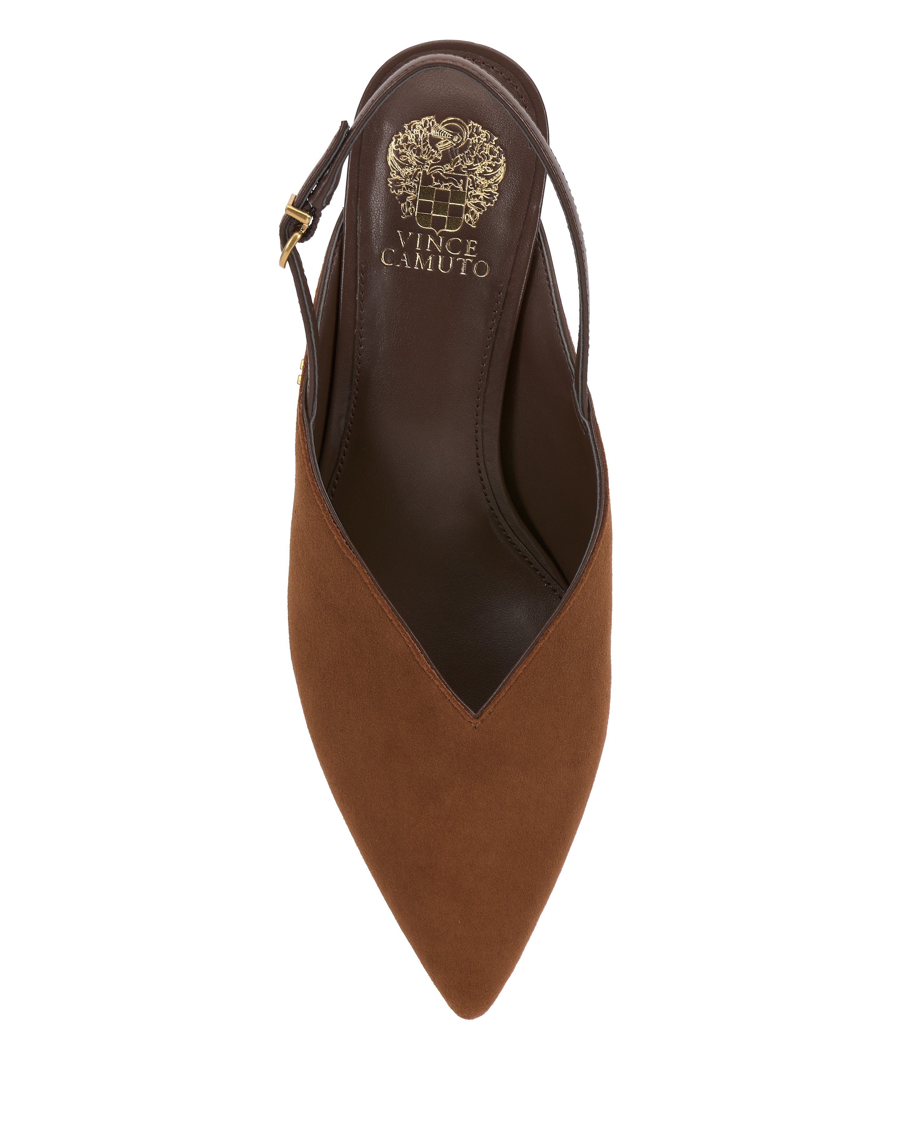 Kylien Kitten Heel Pump - Burnt Sugar/Cafe Mocha - Vince Camuto