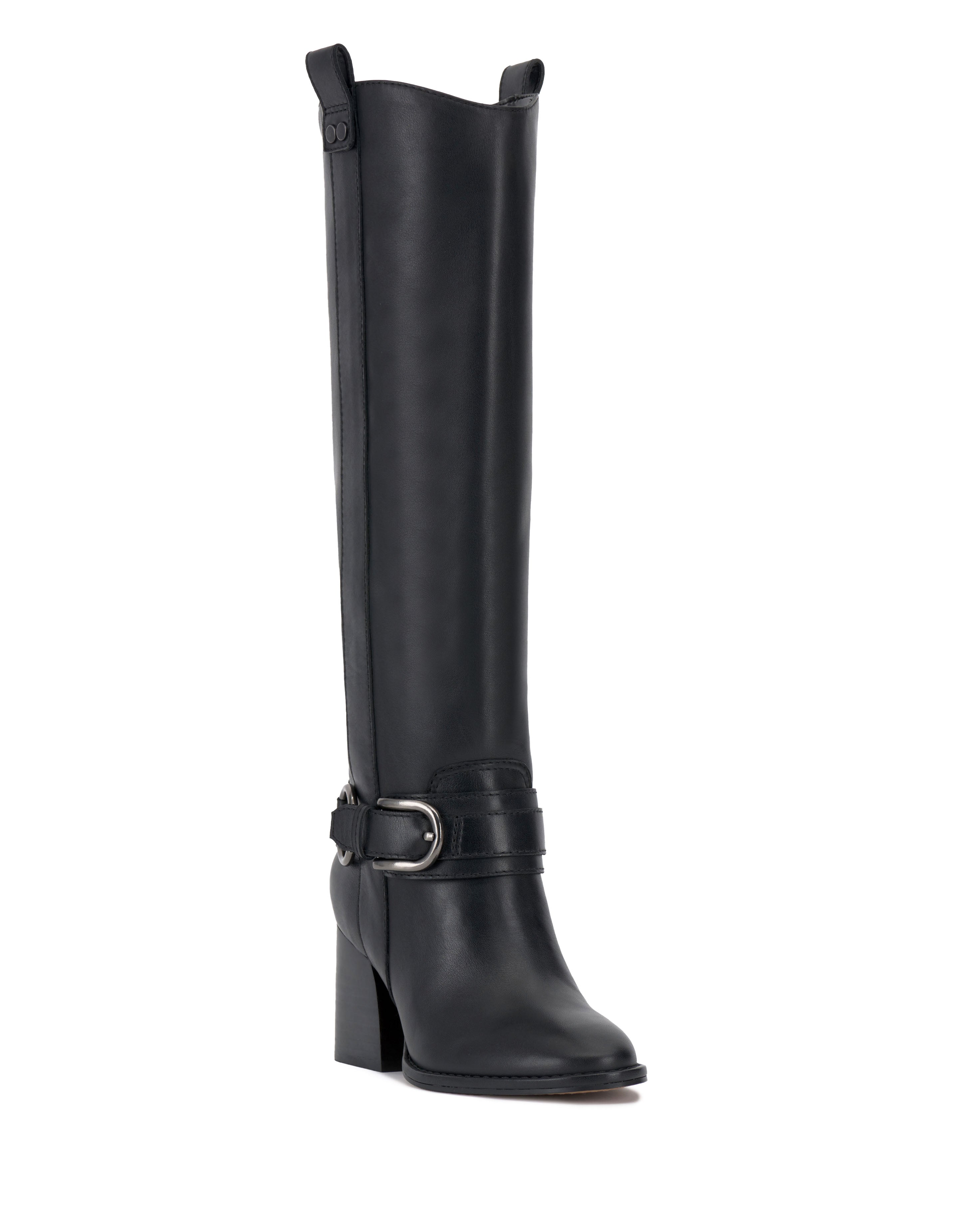 Lacey Belt Buckle Knee High Boot - Vince Camuto
