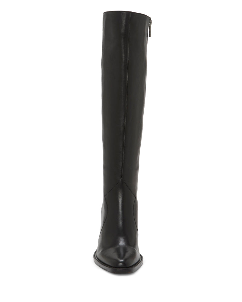 Lecheya Narrow Calf Knee High Boot - Black - Vince Camuto