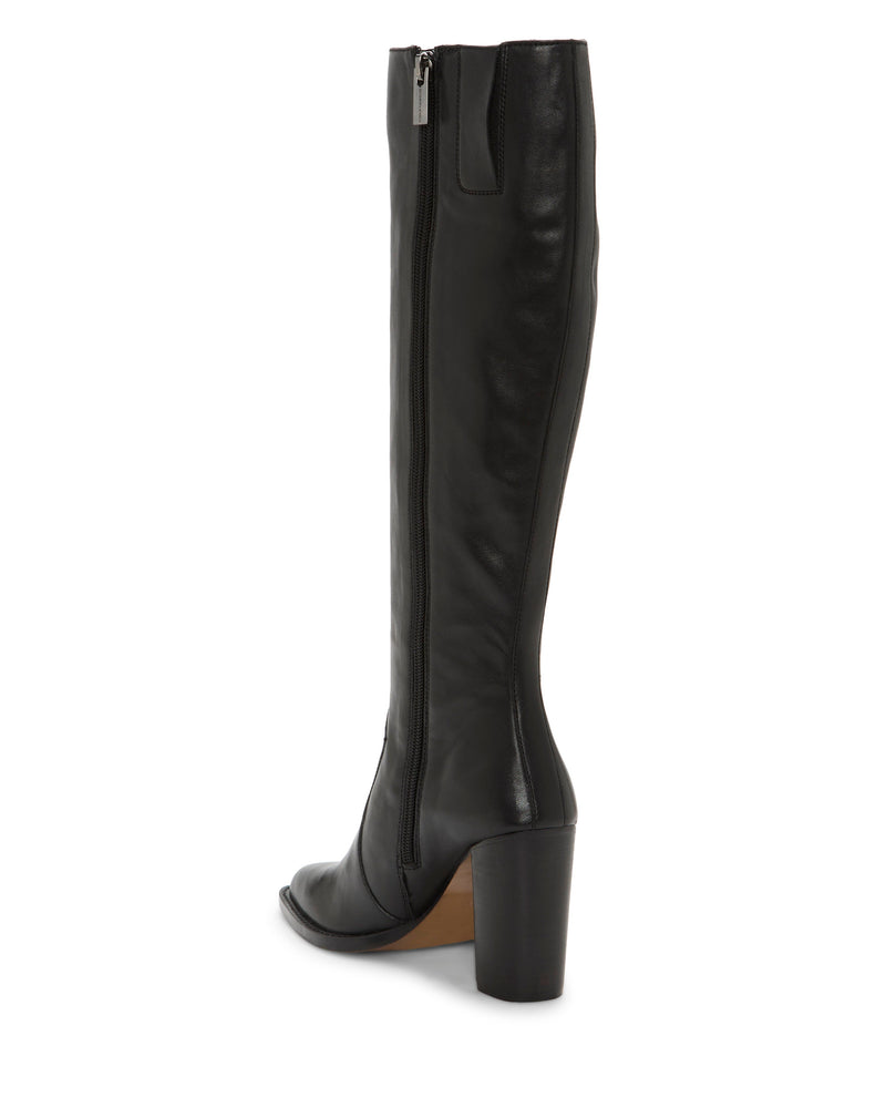 Lecheya Narrow Calf Knee High Boot - Black - Vince Camuto
