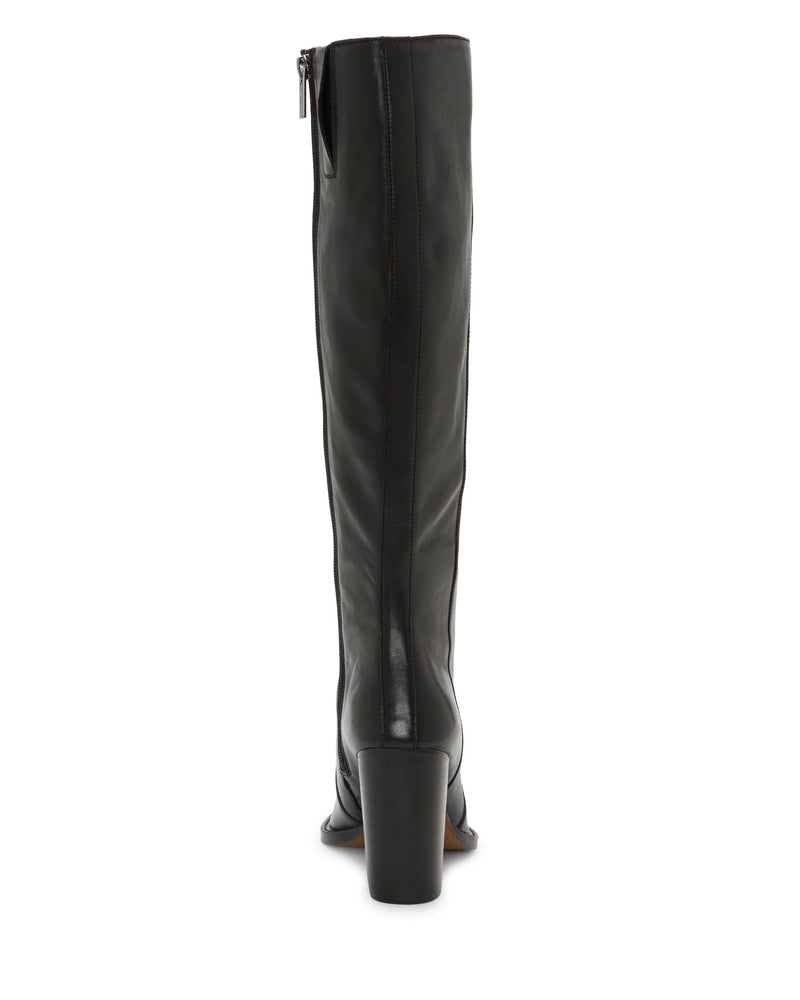 Lecheya Narrow Calf Knee High Boot - Black - Vince Camuto
