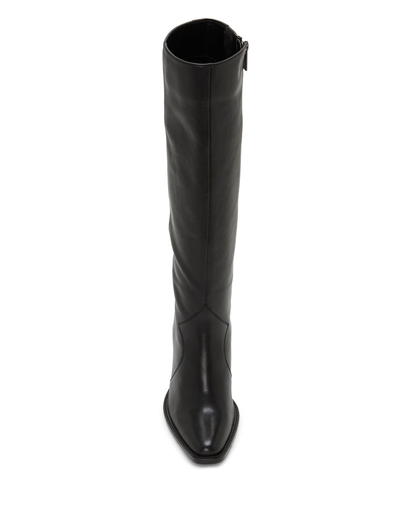 Lecheya Narrow Calf Knee High Boot - Black - Vince Camuto
