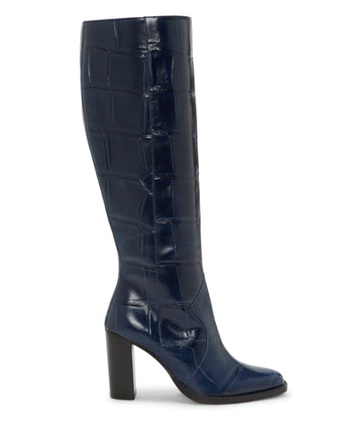 Lecheya Extra Wide Calf Knee High Boot - Deep Navy - Vince Camuto