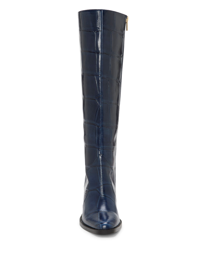 Lecheya Extra Wide Calf Knee High Boot - Deep Navy - Vince Camuto