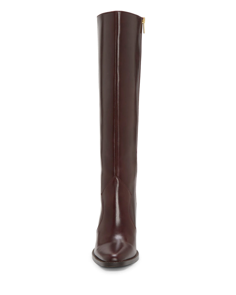 Lecheya Knee High Boot - Rich Mahogany - Vince Camuto