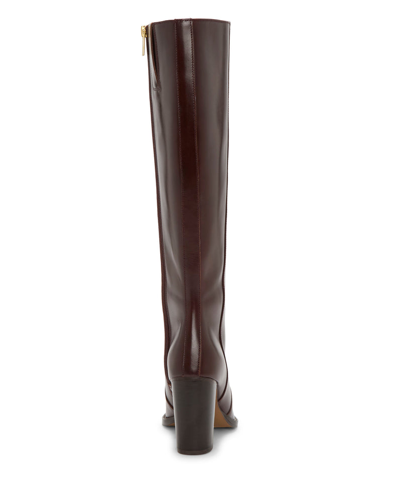 Lecheya Knee High Boot - Rich Mahogany - Vince Camuto