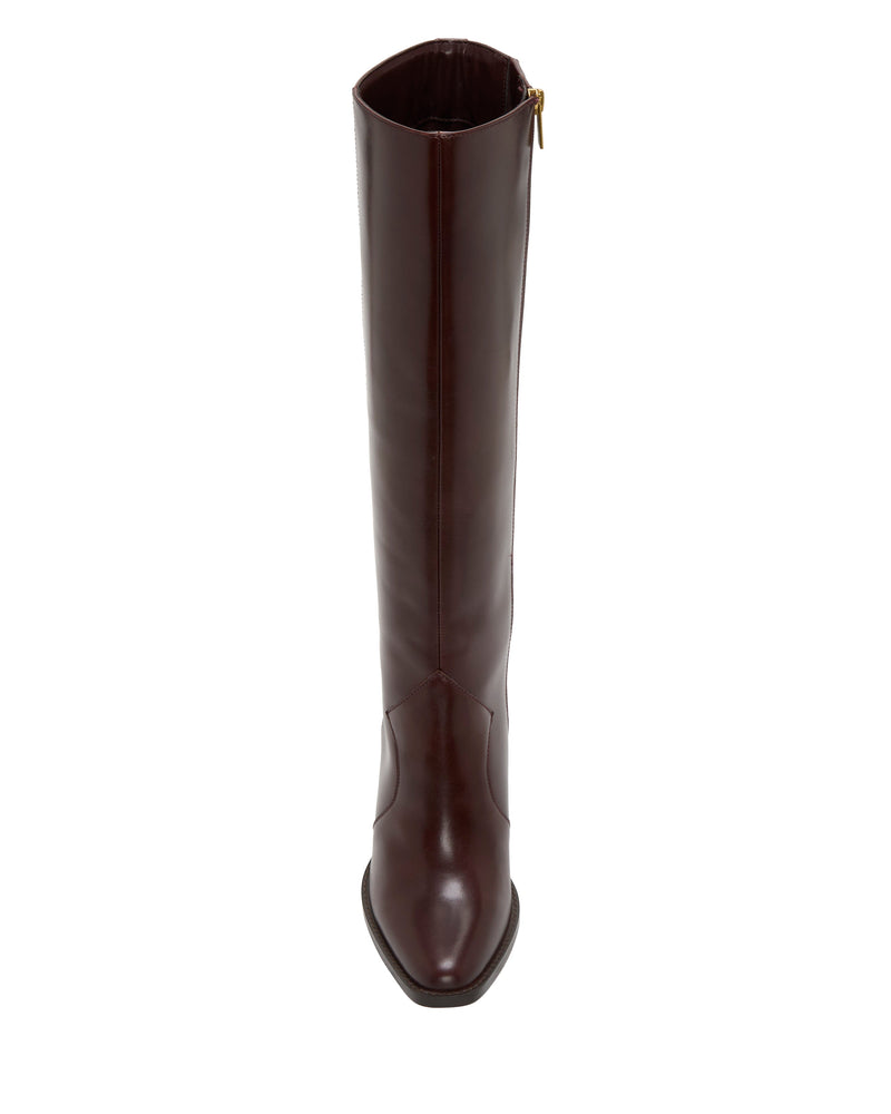 Lecheya Knee High Boot - Rich Mahogany - Vince Camuto