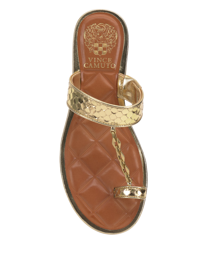 Lexiea Chain-Link Flat Sandal - Vince Camuto