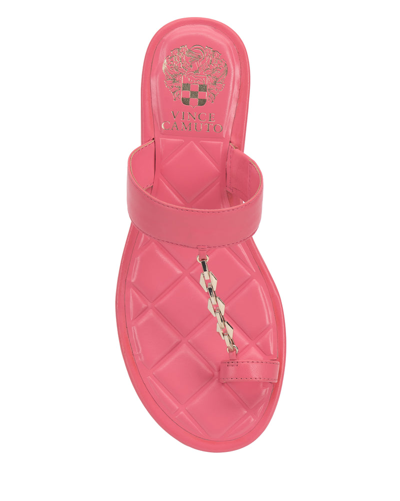 Lexie Chain-Link Flat Sandal - Vince Camuto

