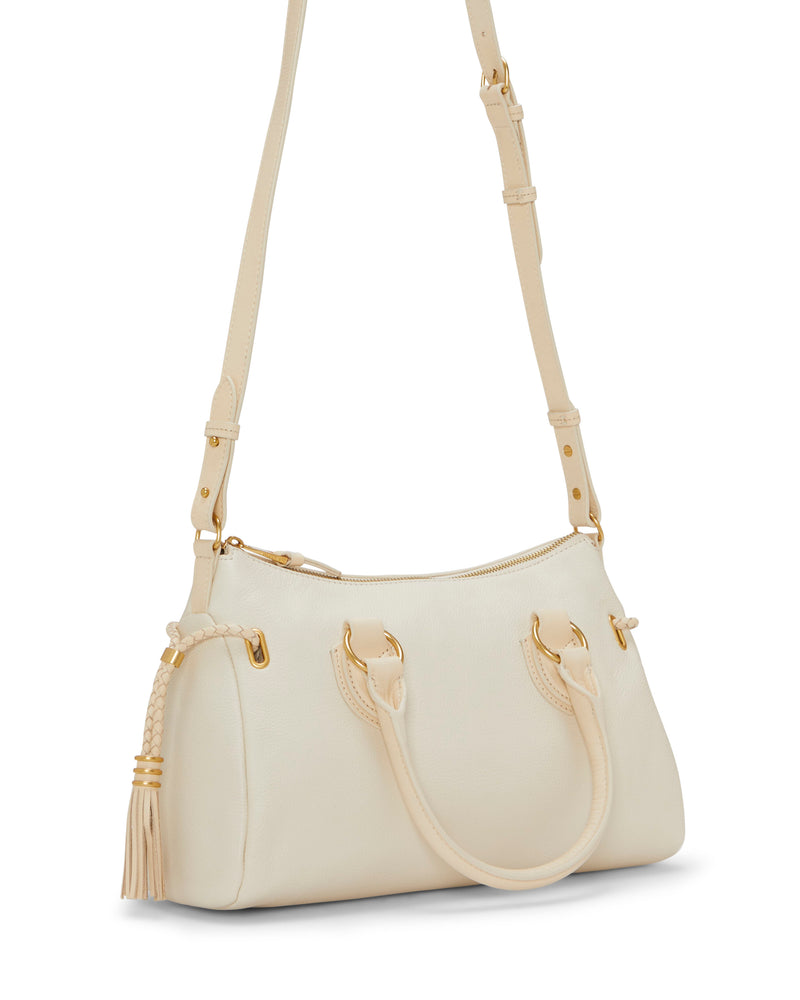 Liann Satchel Bag Cream - Vince Camuto