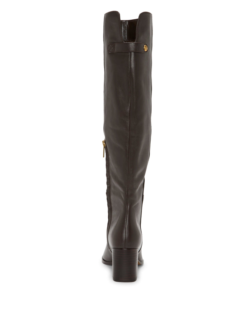 Lilibet Wide Calf Knee High Boot - Brownie - Vince Camuto