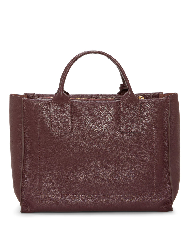 Lorla Satchel Bag - Red Currant - Vince Camuto