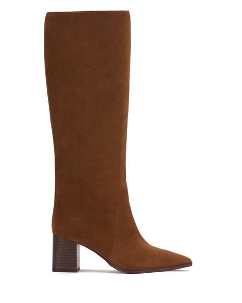 Lumina Wide Calf Knee High Boot - Burnt Sugar - Vince Camuto