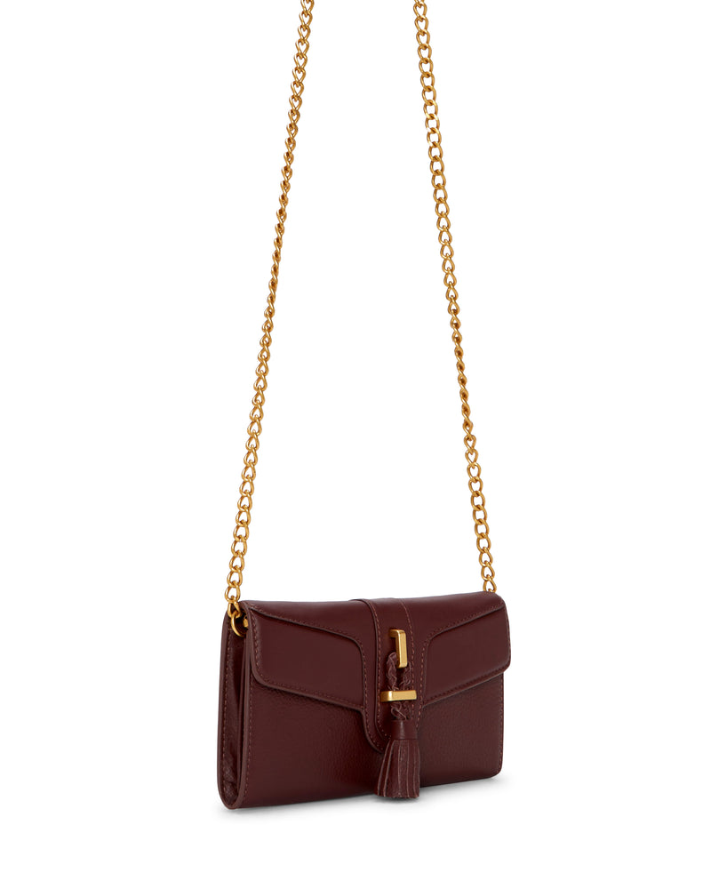 Maecy Wallet on a Chain Red - Vince Camuto