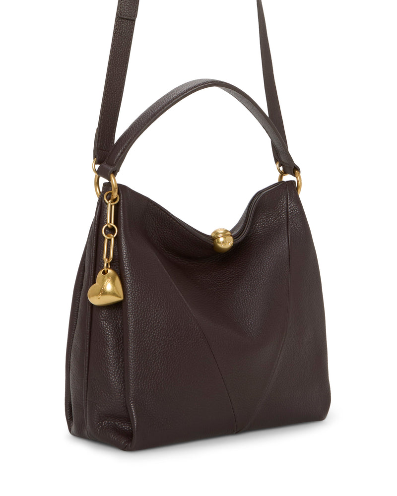 Medna Shoulder Bag - Brownie Plum - Vince Camuto