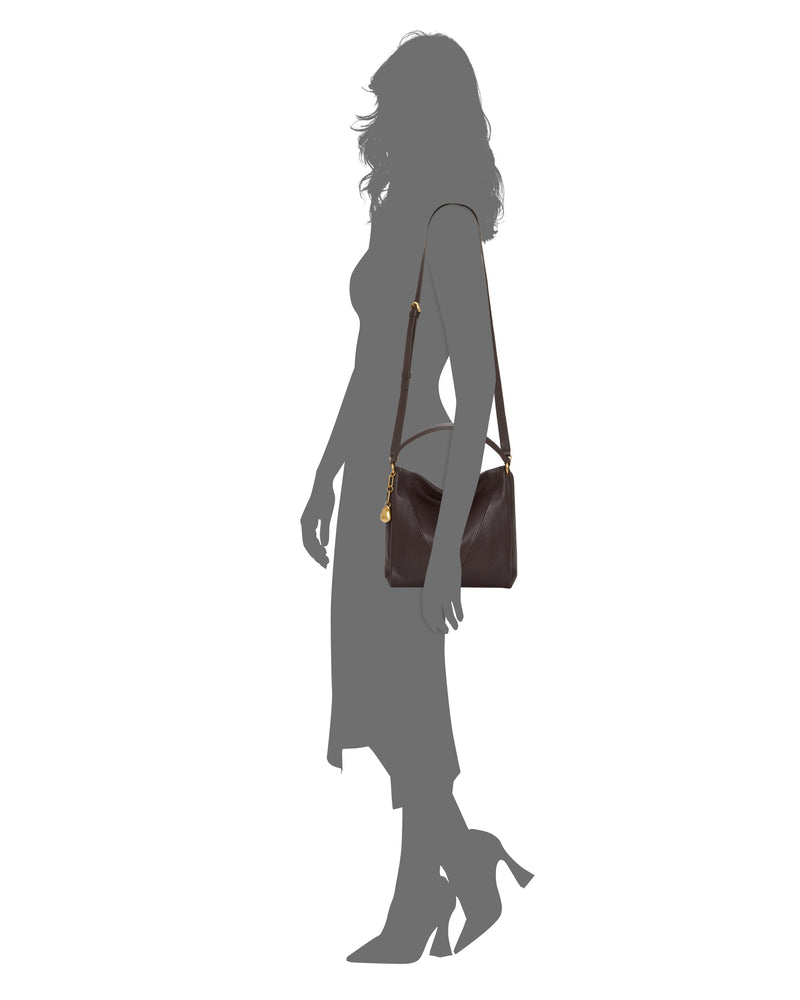 Medna Shoulder Bag - Brownie Plum - Vince Camuto