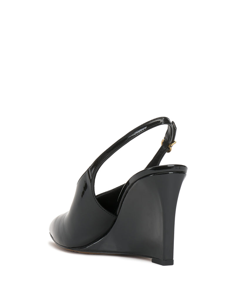 Meristi Wedge Pump - Black - Vince Camuto