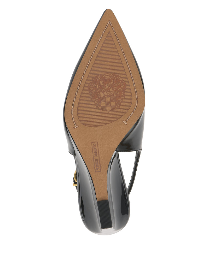 Meristi Wedge Pump - Black - Vince Camuto