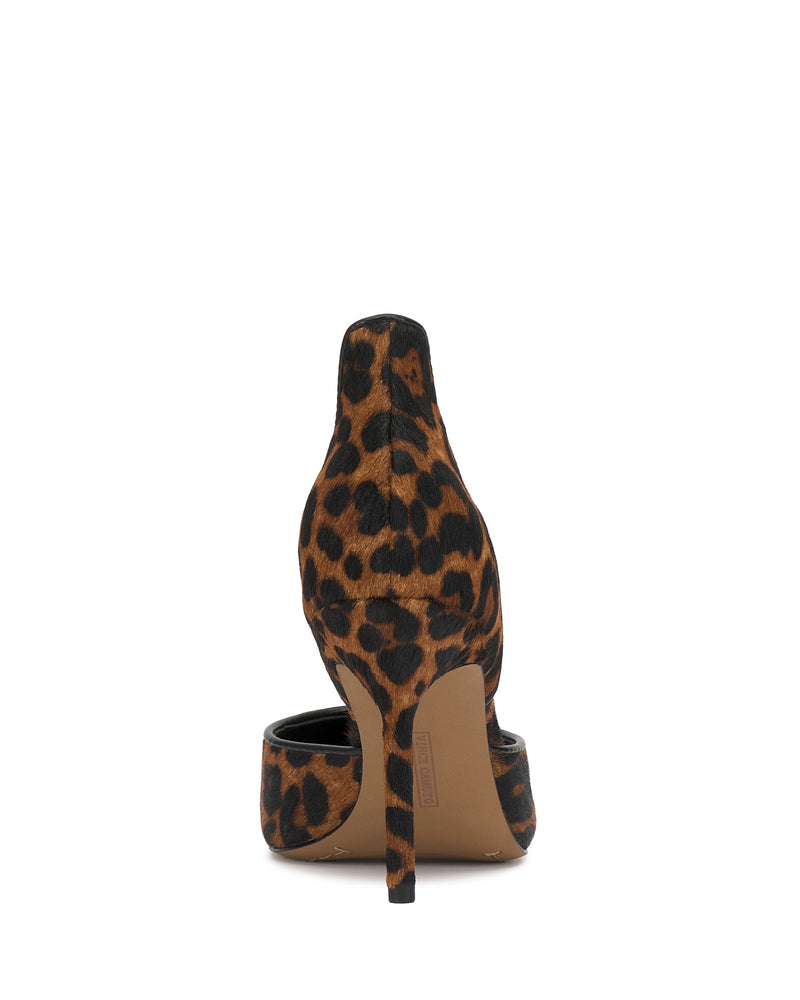 Mirea D'Orsay Pump - Camel/Black - Vince Camuto